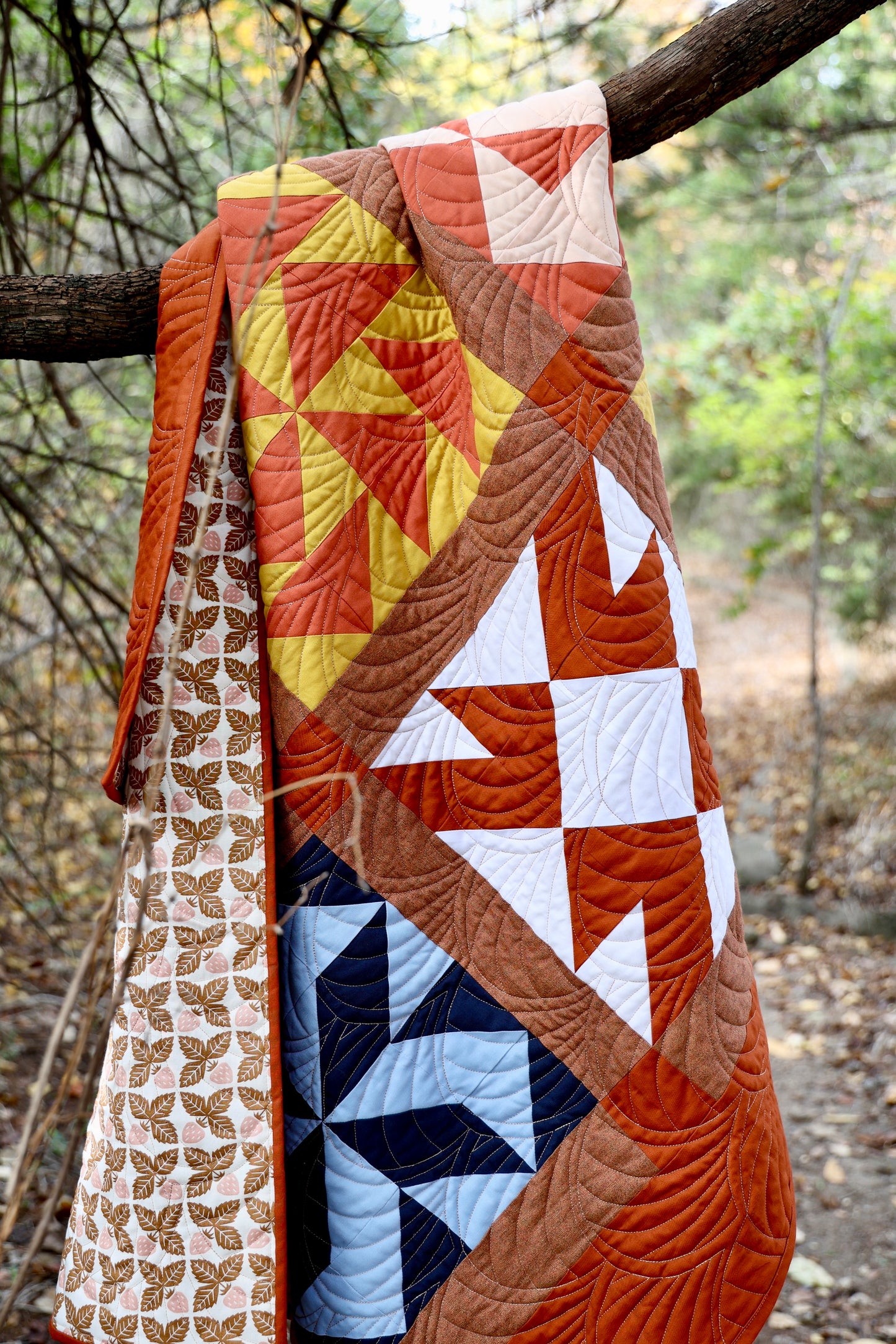 Handmade Cakewalk Sampler Quilt