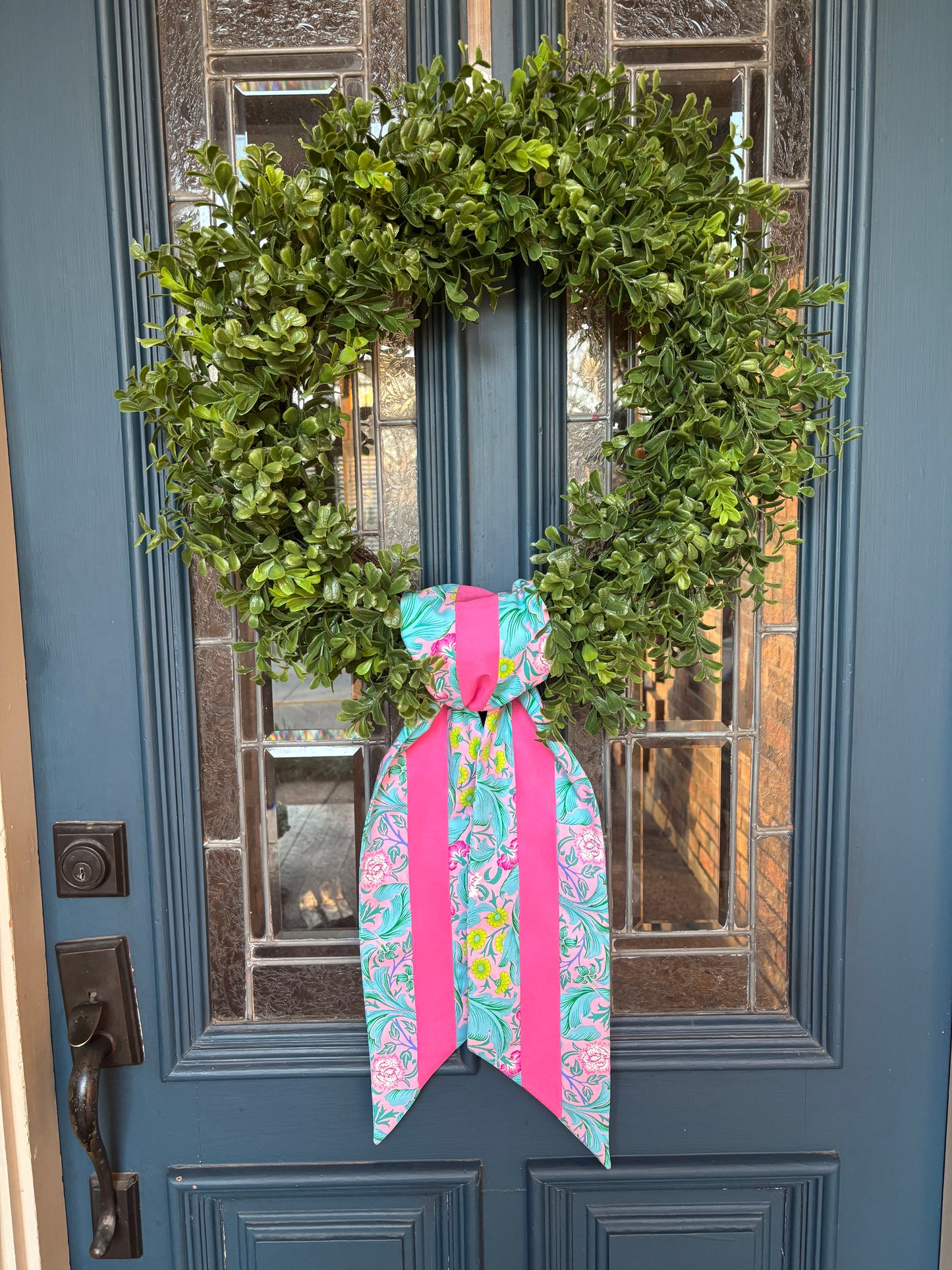 Wreath Sash: An Instant Boost In Curb Appeal