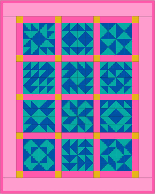 You can improve you quilting skills and have fun!