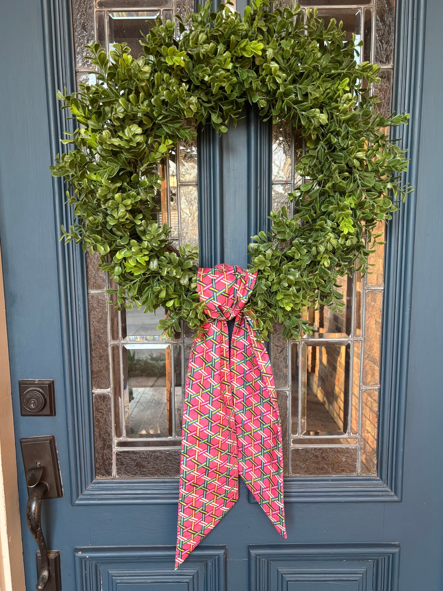 Wreath Sash: An Instant Boost In Curb Appeal