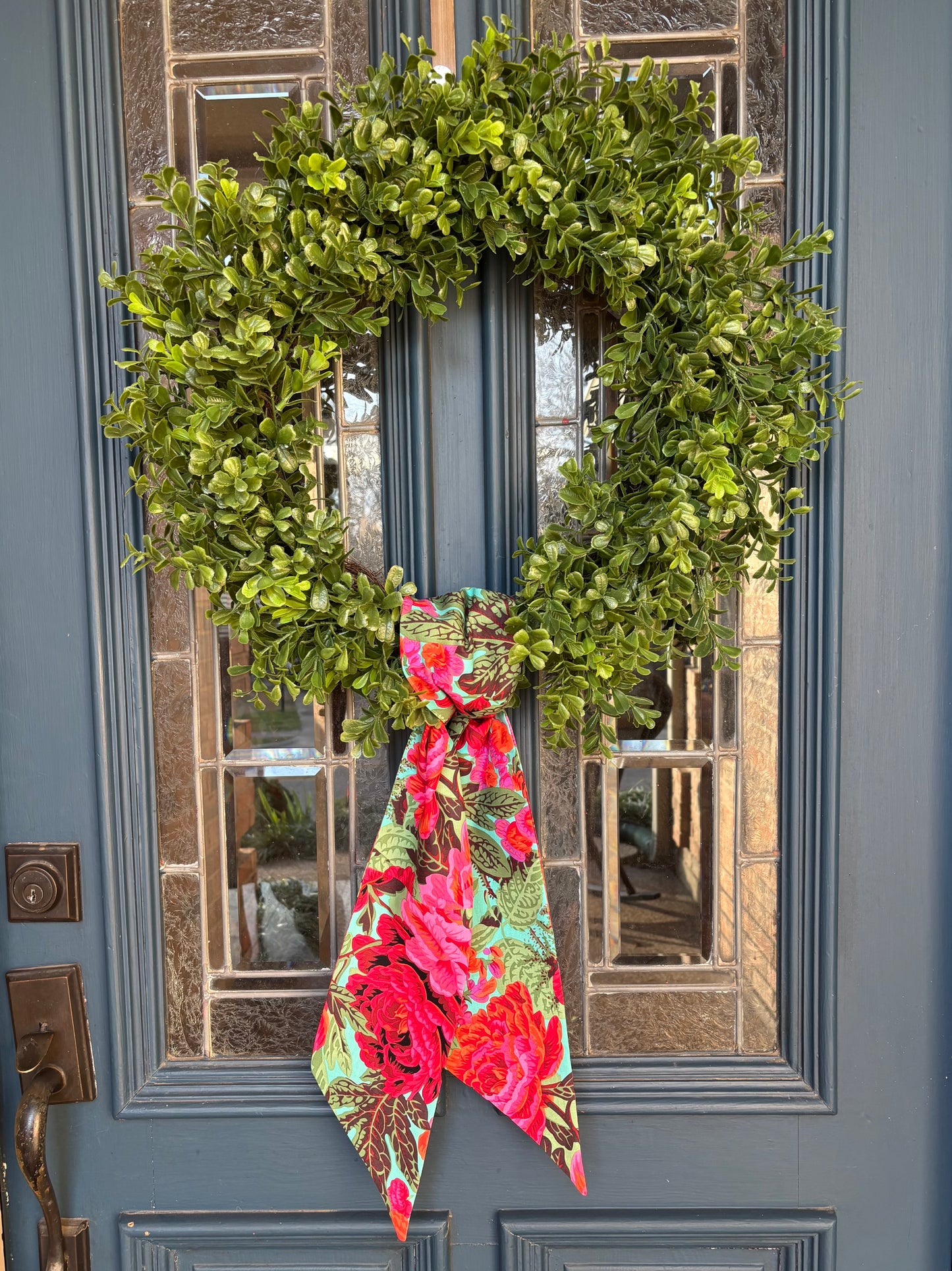 Wreath Sash: An Instant Boost In Curb Appeal